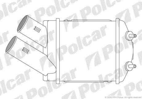 Интеркулер Polcar 6007J8-1