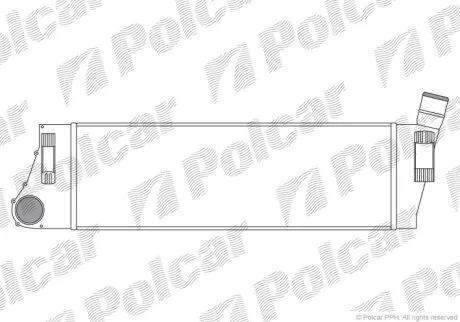 Фото 1 - интеркулер Polcar 6012J8-1 Интеркулер Polcar 6012J8-1 (фото 1)