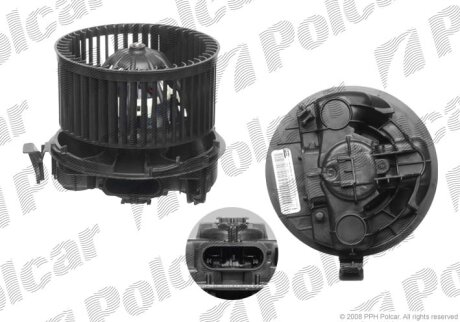 Вентлятор печки Polcar 6012NU2X