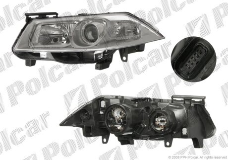 Фара основная правая Polcar 6013100E