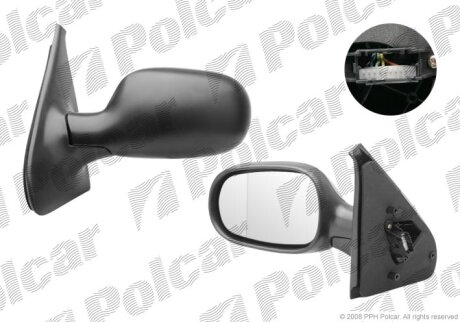 Зеркало Polcar 6016514E