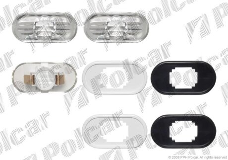 Указатели поворота боковые Polcar 603019AE