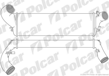 Интеркулер Polcar 6033J81X