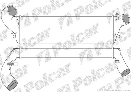 Интеркулер Polcar 6033J81X