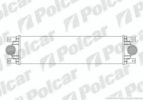 Интеркулер Polcar 6041J8-1
