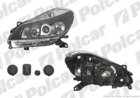 Фара основная левая Polcar 6055091E