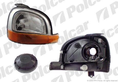 Фара основная левая Polcar 6060090E