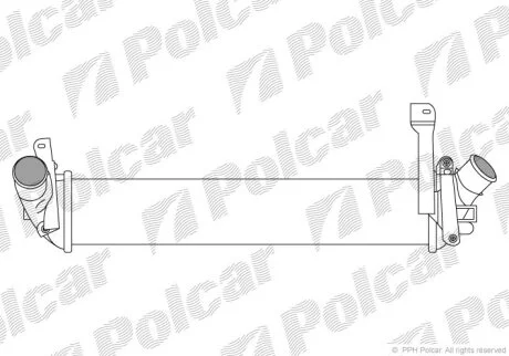 Интеркулер Polcar 6060J8-2
