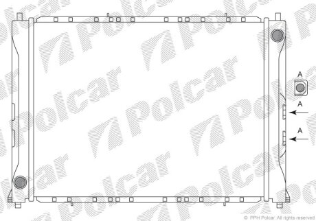 Радиаторы охлаждения (PJ) Polcar 631908-2