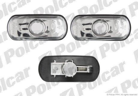 Указатели поворота боковые Polcar 6523196E