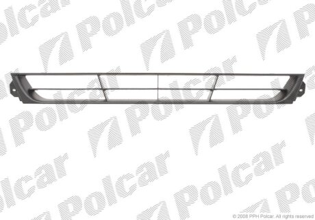 Решетка бампера переднего Polcar 6713277J