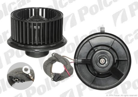 Вентлятор печки Polcar 6713NU-2