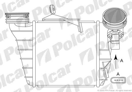 Интеркулер Polcar 6730J8-1