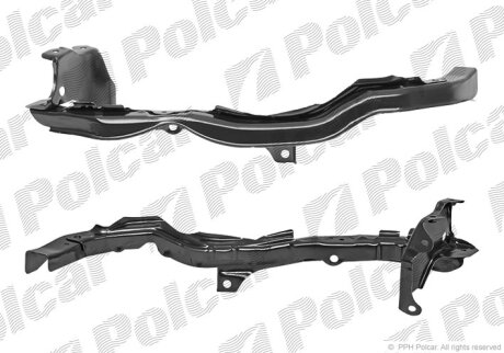 Крепление бампера Polcar 720807-6