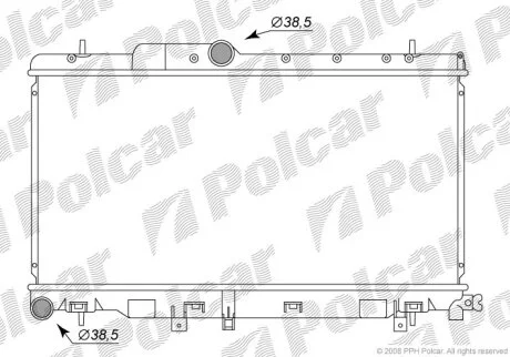 Радиаторы охлаждения (P) Polcar 721208-2