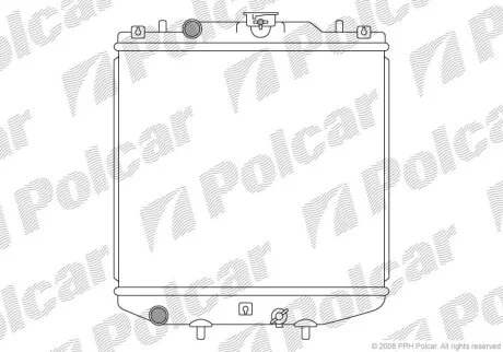 Радиаторы охлаждения (PJ) Polcar 741108-1