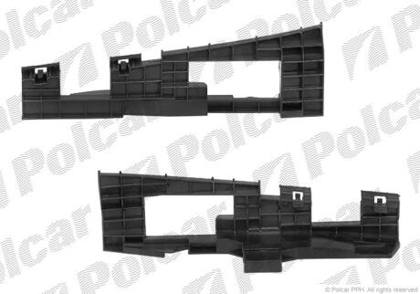 Кронштейн бампера Polcar 801207-7