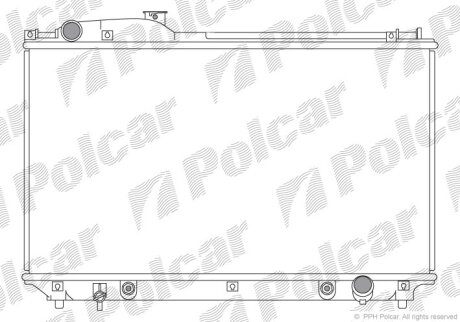 Радиаторы охлаждения (PJ) Polcar 804208-1