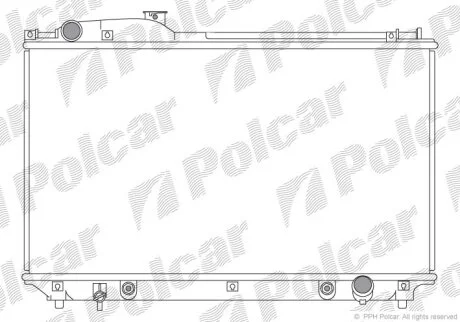 Радиаторы охлаждения (PJ) Polcar 804208-1