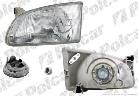 Фара основная правая Polcar 810209-E