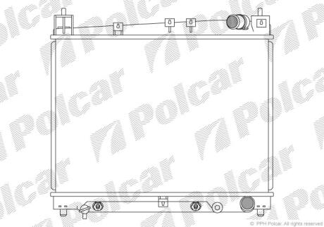Радиаторы охлаждения (PJ) Polcar 810308-4