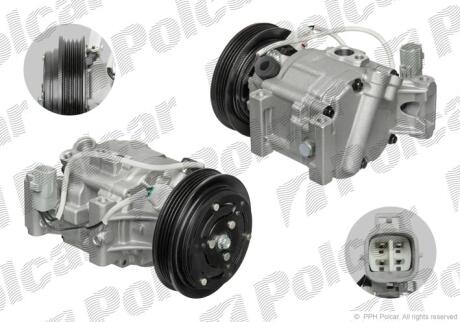 Компрессор кондиционера (новый) (PJ) Polcar 8103KS-1