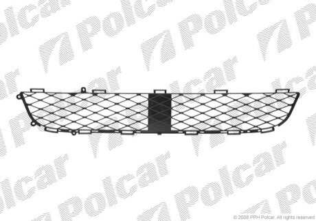 Решетка бампера переднего Polcar 810427