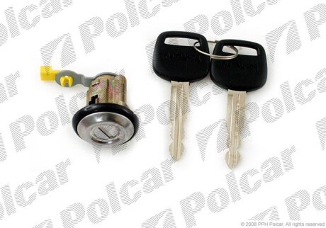 Замок багажника с вкладышем Polcar 8109Z-15