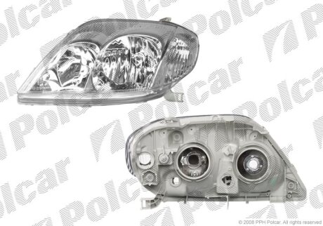 Фара основная левая Polcar 8114091E