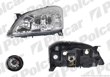 Фара основная правая Polcar 811409-V