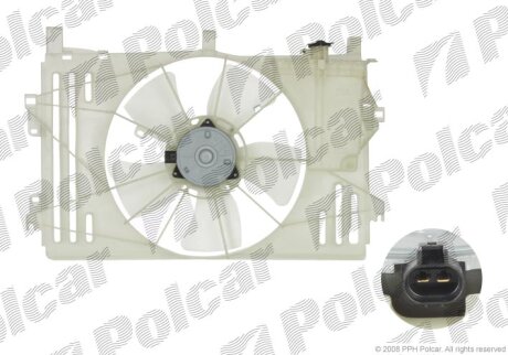 Диффузор радиатора охлаждения Polcar 811423W1