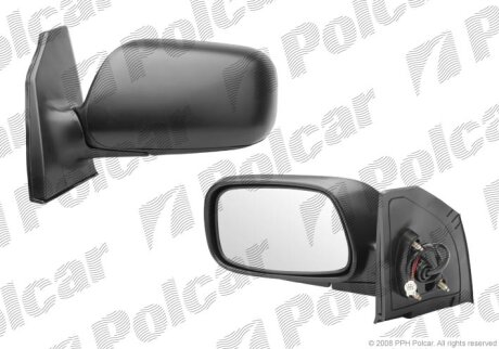 Зеркало наружное заднего вида Polcar 8114515M