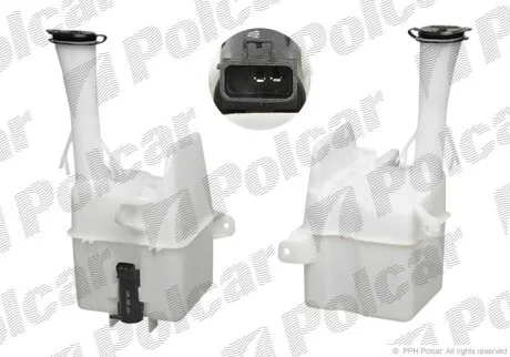 Бачок омывателя Polcar 8114ZBS-3