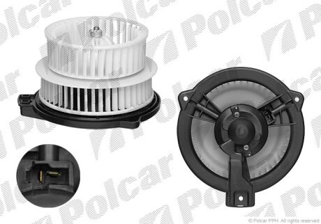 Вентлятор печки Polcar 8128NU-1