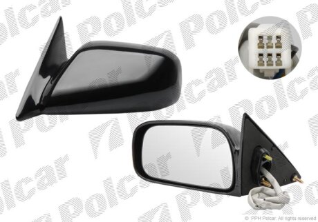 Зеркало наружное заднего вида Polcar 813551