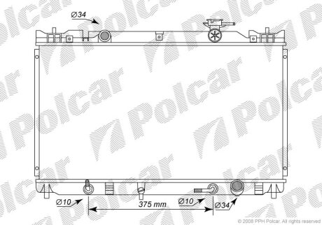 Автозапчасть Polcar 8136081K
