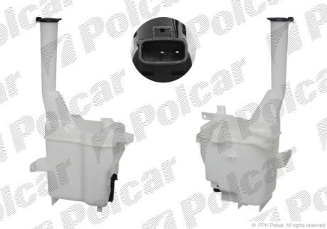 Бачок омывателя Polcar 8137ZBS-1