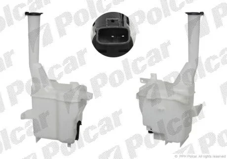 Бачок омывателя Polcar 8137ZBS-1