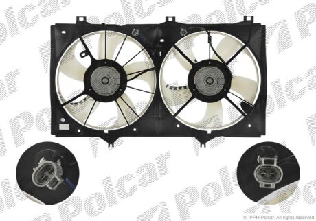 Вентилятор Polcar 813823W2