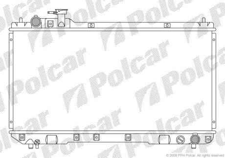 Радиаторы охлаждения (PJ) Polcar 814408-2