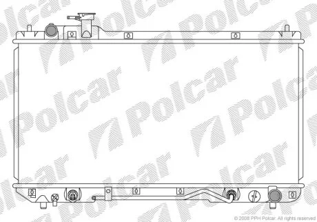 Радиаторы охлаждения (PJ) Polcar 814408-4