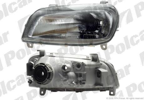 Фара основная левая Polcar 8144091E
