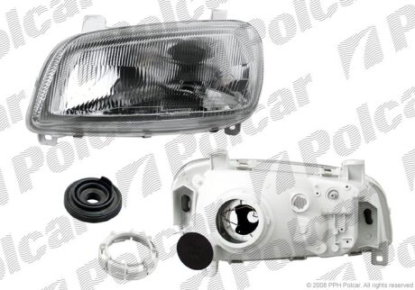 Фара основная Polcar 814410-E