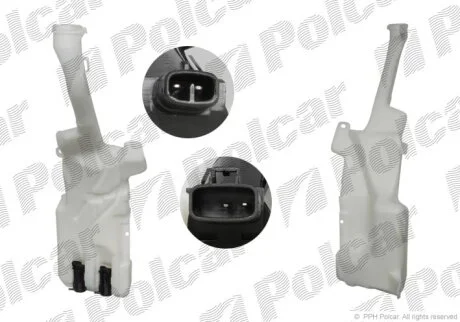 Бачок омывателя Polcar 8146ZBS-3