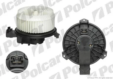 Вентилятор кабіни Polcar 8148NU-2