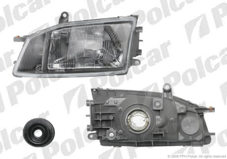 Фара основная левая Polcar 816610-E