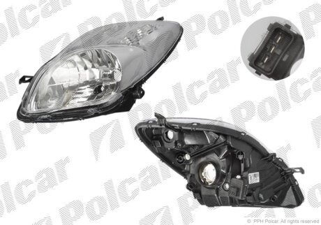 Фара основная правая Polcar 8172100E