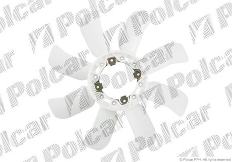 Крыльчатка вентилятора радиатора Polcar 817623F1