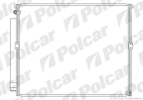 Радиаторы кондиционера (PJ) -Koyo Polcar 8178K81K