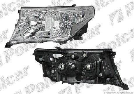 Фара основная Polcar 818409-E